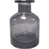 Happyupcity 1 x 150 ml grigio diffusore di vetro vuoto per aromaterapia, contenitore per profumo, dispenser di aroma per fai da te, set di bastoncini per decorazioni termiche e fai da te
