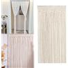 Mocoli Tenda In Macramè, Sospensione A Parete In Macramè 100x200 Cm Tenda Boho Fatta A Mano Appesa A Parete Boho Macramè Tenda Per Porta Tende Boho Tenda Boho Per La Decorazione Della Parete Di Casa