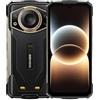 DOOGEE Fire 7 Ultra 5G Rugged Smartphone,Intercom POC e Bluetooth,125DB Speaker,13000mAh 33W Android 15 Telefono Indistruttibile,32GB+256GB/2TB,6.6HD,64 MP AI Fotocamera,3 Slot/NFC/Cuffie M6(Titanio)