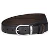 MONTBLANC | PELLETTERIA CINTURA IN PELLE REVERSIBILE, NERO MARRONE 222151