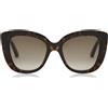 Gucci Occhiali da Sole GG0327S 002 Marrone/Marrone Sfumato Unisex 52/20/140