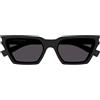 Saint Laurent Occhiali da Sole SL 633 Calista 001 Nero/Nero Unisex 57/17/145