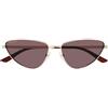 Gucci Occhiali da Sole GG1879S 003 Oro/Rosso Donna 57/16/140