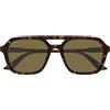 Gucci Occhiali da Sole GG1823SA 002 Marrone/Marrone Uomo 57/18/145