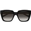 Gucci Occhiali da Sole GG2102S 005 Nero/Grigio Donna Polarizzati 54/18/140