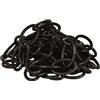 Corderie Italiane 006007692 Catena ovale Ø 3,2 mm, interno maglia 30 mm x 16 mm, 1,5 mt, nera