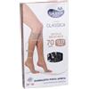 Desa Pharma Sauber Linea Classica 13-17 Mmhg Gambaletto Microrete A Punta Aperta 70 Denari Colore Nero Taglia 2