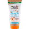 Garnier Ambre Solaire Advanced Sensitive Kids Spf 50+ Latte Protettivo Ipoallergenico 175ml