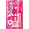 Nuxe Ready Go Glow I 3 Essenziali Di Bellezza Pink Formato Viaggio 10ml + 8ml