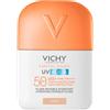 Vichy Capital Soleil Uv Aqua Spf 50 Fluido Per Il Contorno Occhi Invisibile Idratante E Protettivo Tonalità Light 50ml