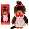 BANDAI - Monchhichi - Peluche Monchhichi Pop & Candy - Peluche Scimmietta Iconica degli Anni '80 - Morbidissima peluche 20 cm per bambini, adulti - Giocattolo per Bambini dai 2 anni in su - SE233861