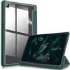 FINTIE Custodia per Samsung Galaxy Tab S6 Lite 10.4'' 2024/2022/2020 (SM-P620/P625/P613/P619/P610/P615) con S Pen Holder, Antiurto Sottile Case Posteriore Trasparente Cover, Verde
