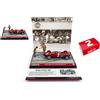 BRUMM BMS2501 FERRARI 156 F1 WINNER GP ITALIA 1961 PHIL HILL PIT STOP 1:43 Model