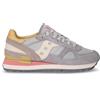 SAUCONY Shadow Original Sneaker In Tessuto E Pelle Blu Chiaro Grigio - Donna - Blu Chiaro Grigio