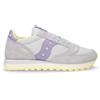 SAUCONY Jazz Original Sneaker In Tessuto E Pelle Bianco Grigio Viola - Donna - Bianco Grigio Viola