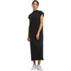 Build your Brand By302-ladies Long Extended Shoulder Dress NAN, Nero, 5XL Donna