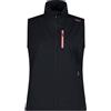 CMP Gilet in Softshell leggero Antracite/Orchidea da Donna