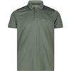 CMP Polo maniche corte Salvia da Uomo