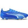 Puma Ultra Ultimate FG/AG Ultra Blue/White/Pro Green da Uomo