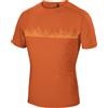 Ferrino T-Shirt Warm Orange Blue da Uomo