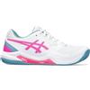 Asics Gel Dedicate 8 Padel White/Hot Pink