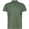 CMP Polo Tecnica tinta unita Salvia da Uomo
