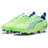 Puma Ultra 5 Play fg/ag Junior Fizzy Apple-PUMA White-Bluemazing