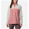 Columbia Pullover in pile Benton Springs Dark Stone/Pink Agave da Donna