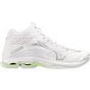 Mizuno Wave Lightning Z7 MID White/Glacial Ridge/Patina Grey da Donna