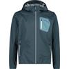 CMP Giacca antipioggia in Sofshell Blu da Uomo