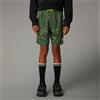 The North Face Pantalocini Never Stop Duck Green/Topo Print da Bambino