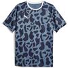 Puma Teamliga Padel Graphic Shirt Navy/China Blue