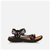 MTNG Sandali Solana Nylon Stripe Multicolored da Uomo