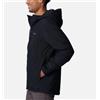 Columbia Giacca Explorer's Edge impermeabile Nera da Uomo