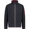 CMP Pile da uomo Kit-tech Jacquard con Motivo a Rombo Antracite