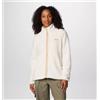Columbia Giacca in Sherpa West Bend II Full Zip Chalk da Donna