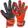 Reusch Guanti Attrackt Silver NC Hyper Orange/Electric Blue/Black