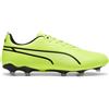 Puma King Match FG/AG Lime/Black da Uomo