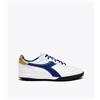 Diadora Brasil 2 R TFR Bianco/Blu/Oro da Uomo