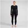 Odlo Leggings base layer Natural Merino 200 Neri da Donna