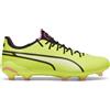 Puma King Ultimate FG/AG Electric Lime/Black/Poison Pink da Uomo