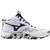 Mizuno Wave Momentum Elite Mid White/Black/GEGold Kakizome Limited