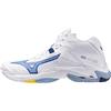 Mizuno Wave Lightning Z8 Mid White/BellwetherBlue/B.AirBlue