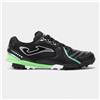 Joma Dribling 2501 TF Black/Green da Uomo