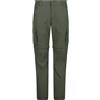 CMP Pantaloni zip off con tasconi laterali stretch da uomo