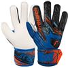 Reusch Guanti Attrakt Solid Junior Electric Blu/Shock Orange