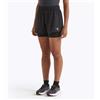 Diadora Short Corsa 2in1 Run Neri da Donna