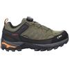 CMP Rigel Low FITGO Trekking Olive/Flame da Uomo