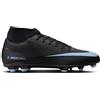 Nike Mercurial Superfly 10 Club FG/MG Black/Ice Blue da Uomo