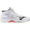 Mizuno Lightning Select Mid White/Black/Fiery Red